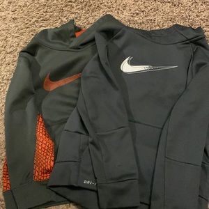 2 Nike Hoodies